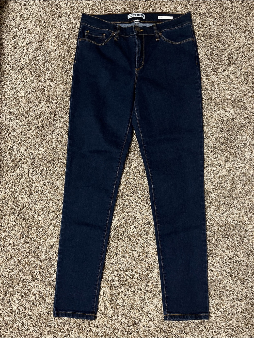 Code Bleu Women's Dark Indigo SOHO Skinny Jeans